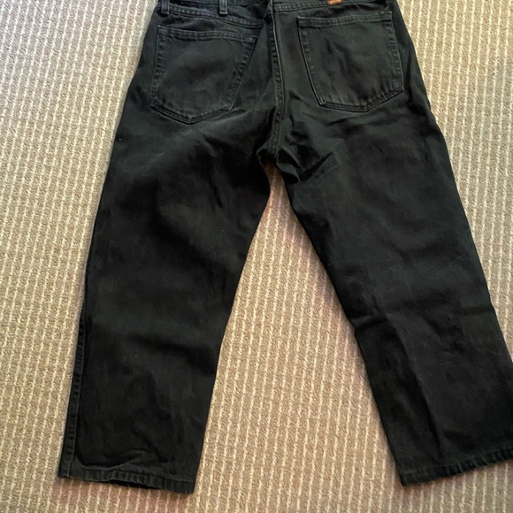 capri style black skater quality jeans - Picture 2 of 3